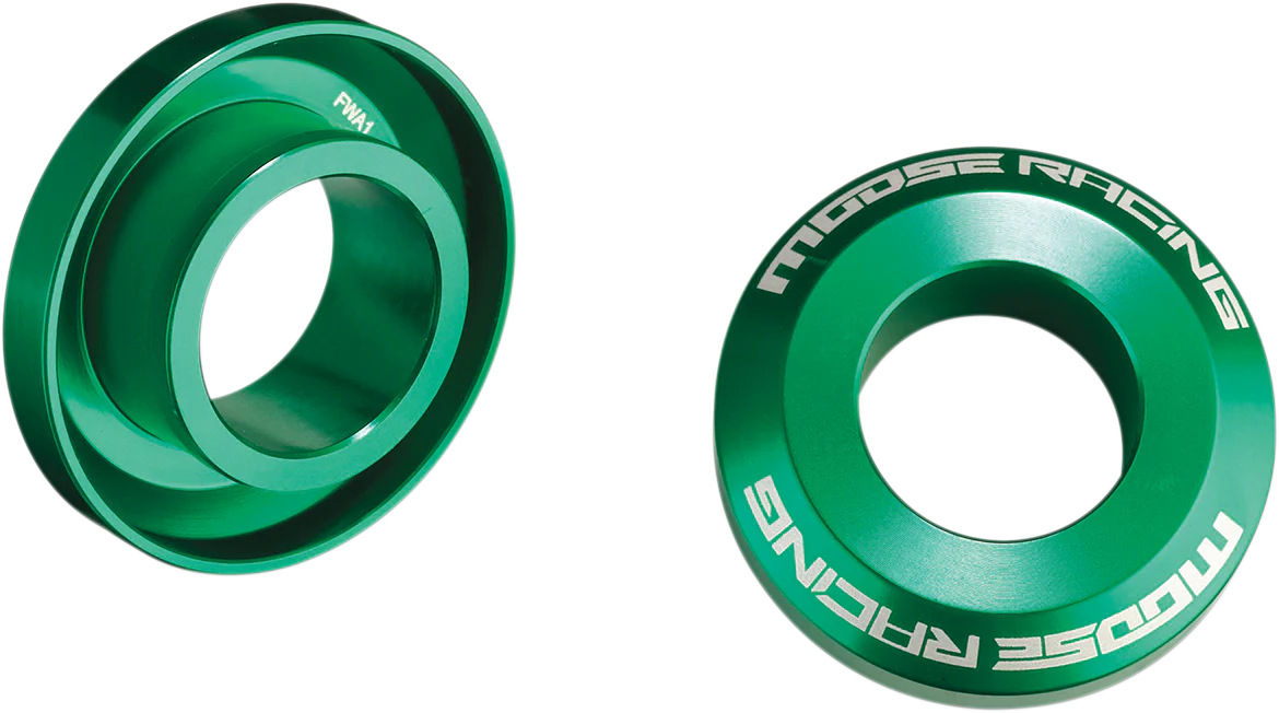 MOOSE RACING Fast Wheel Spacer - Rear - Green - Kawasaki W16-2301GN
