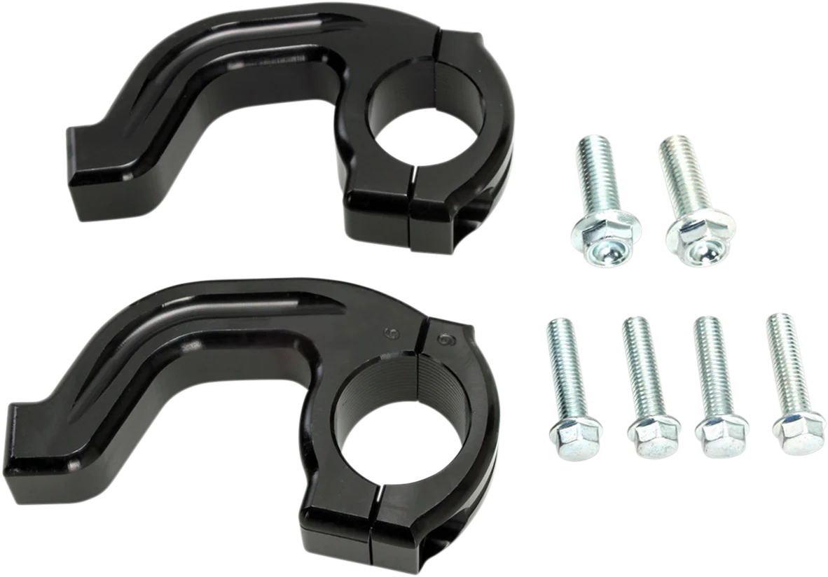 MOOSE RACING Handguard Clamp - Contour - Magura - Black 50-236B