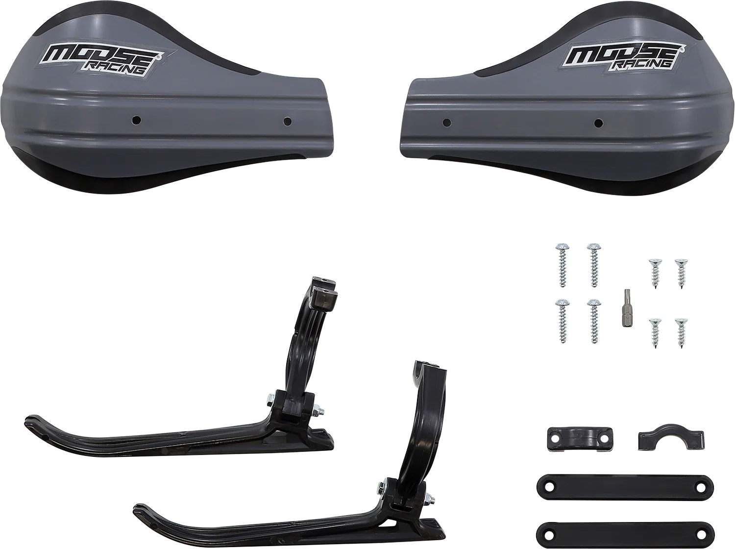 MOOSE RACING Handguards - Roost 2 - Gray 53-227