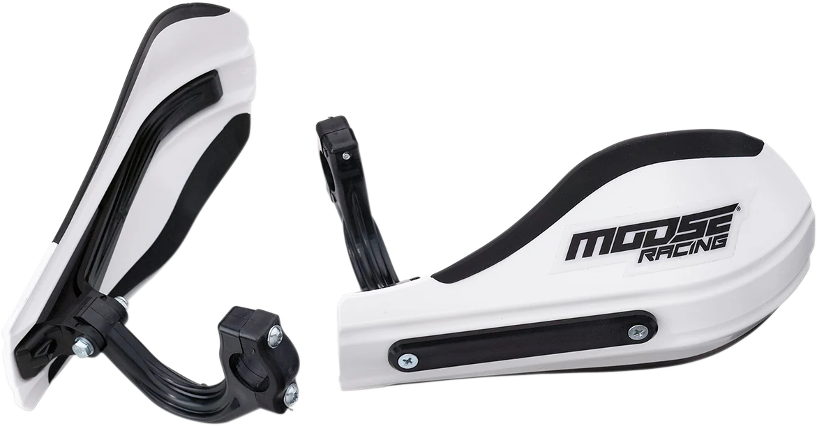 MOOSE RACING Handguards - Roost 2 - White 53-220