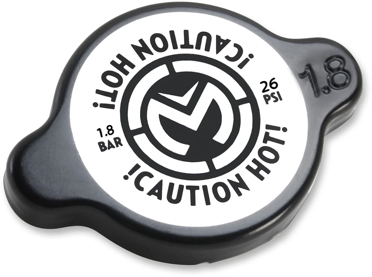 MOOSE RACING High Pressure Radiator Cap - Black - 1.8 Bar 212-1801
