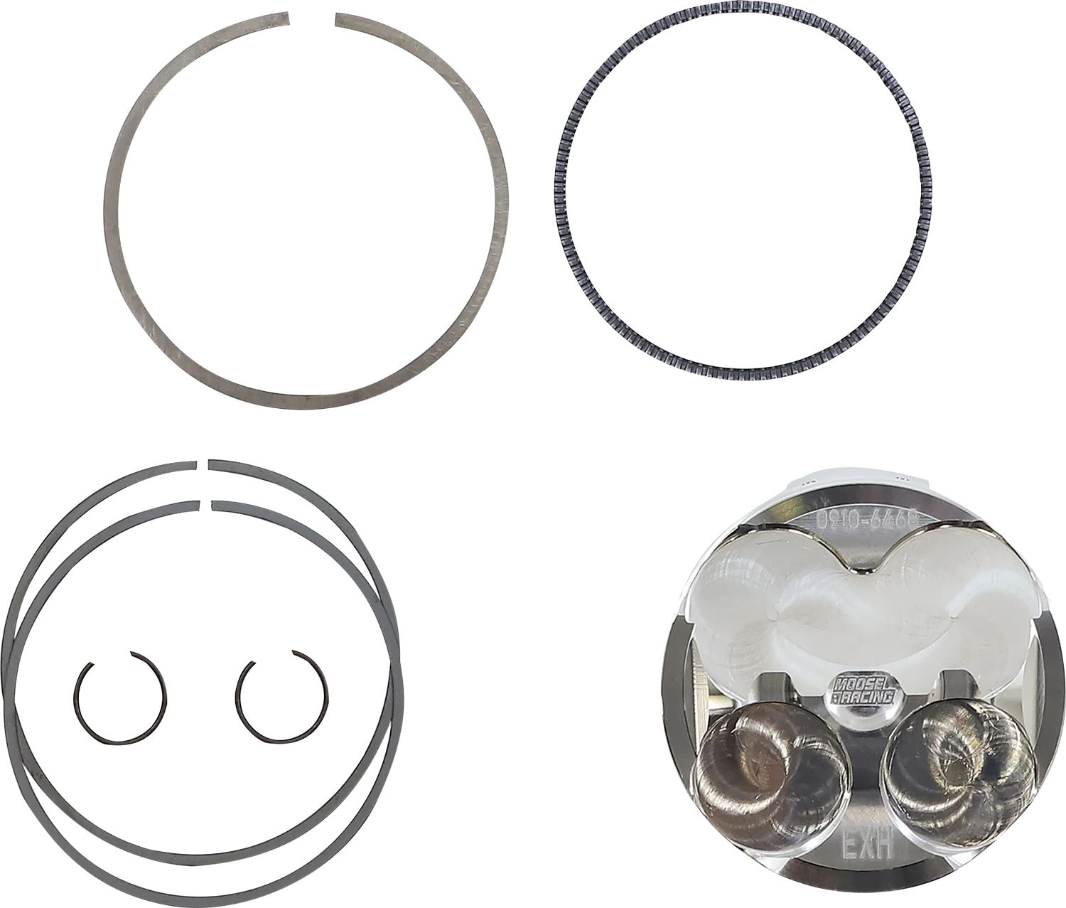 MOOSE RACING Piston Kit - 66.00 mm - Honda MP2044C