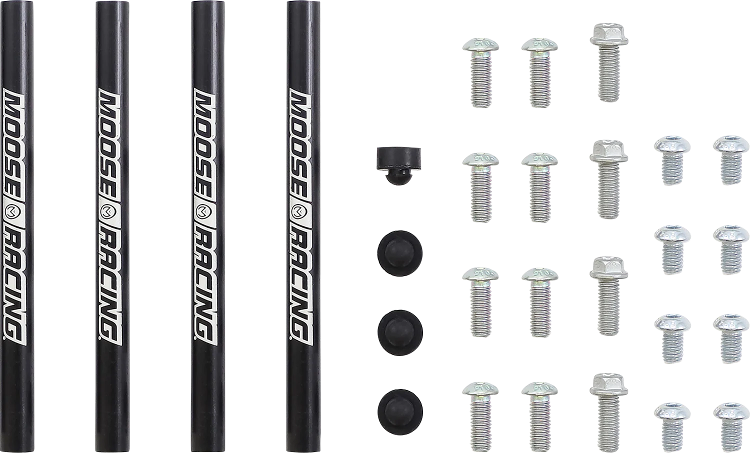 MOOSE RACING Radiator Braces - Silver - Husqvarna/KTM 11-1023 - Image 2