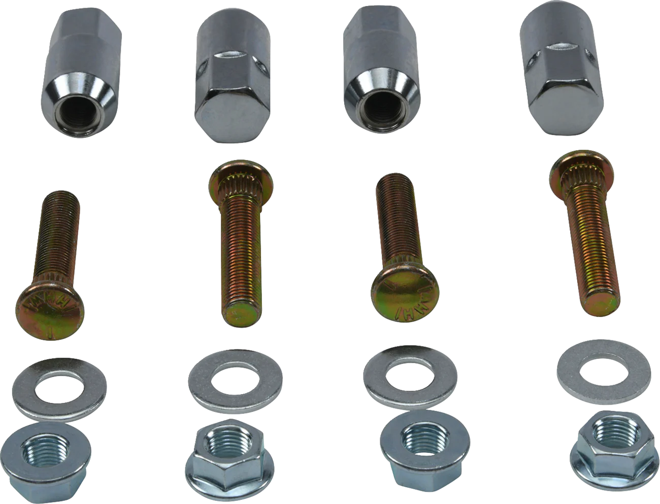MOOSE RACING Wheel Stud/Nut Kit - Front - Polaris 85-1130