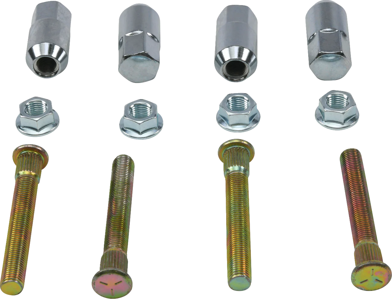 MOOSE RACING Wheel Stud/Nut Kit - Front - Polaris 85-1135