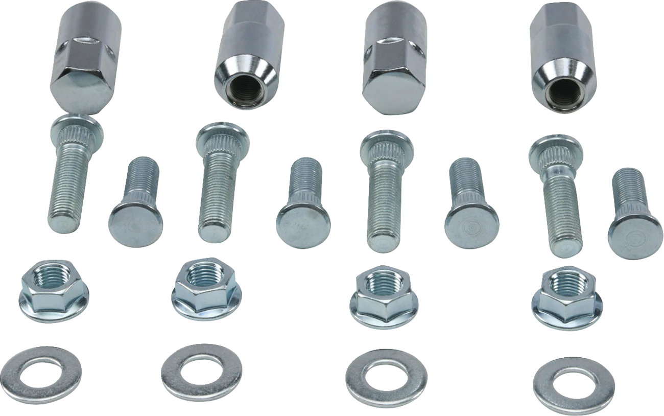 MOOSE RACING Wheel Stud/Nut Kit - Front/Rear - Polaris 85-1132
