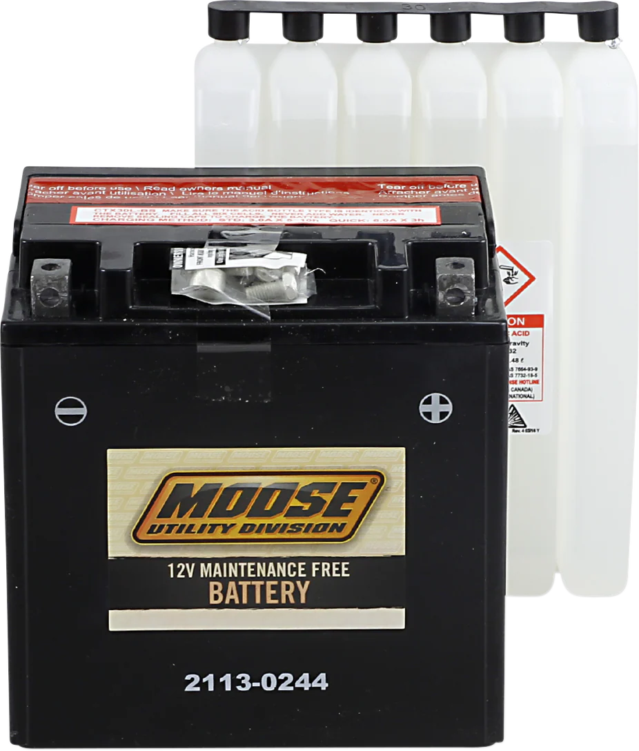 MOOSE UTILITY AGM Battery - YIX30L-BS MTX30L-BS