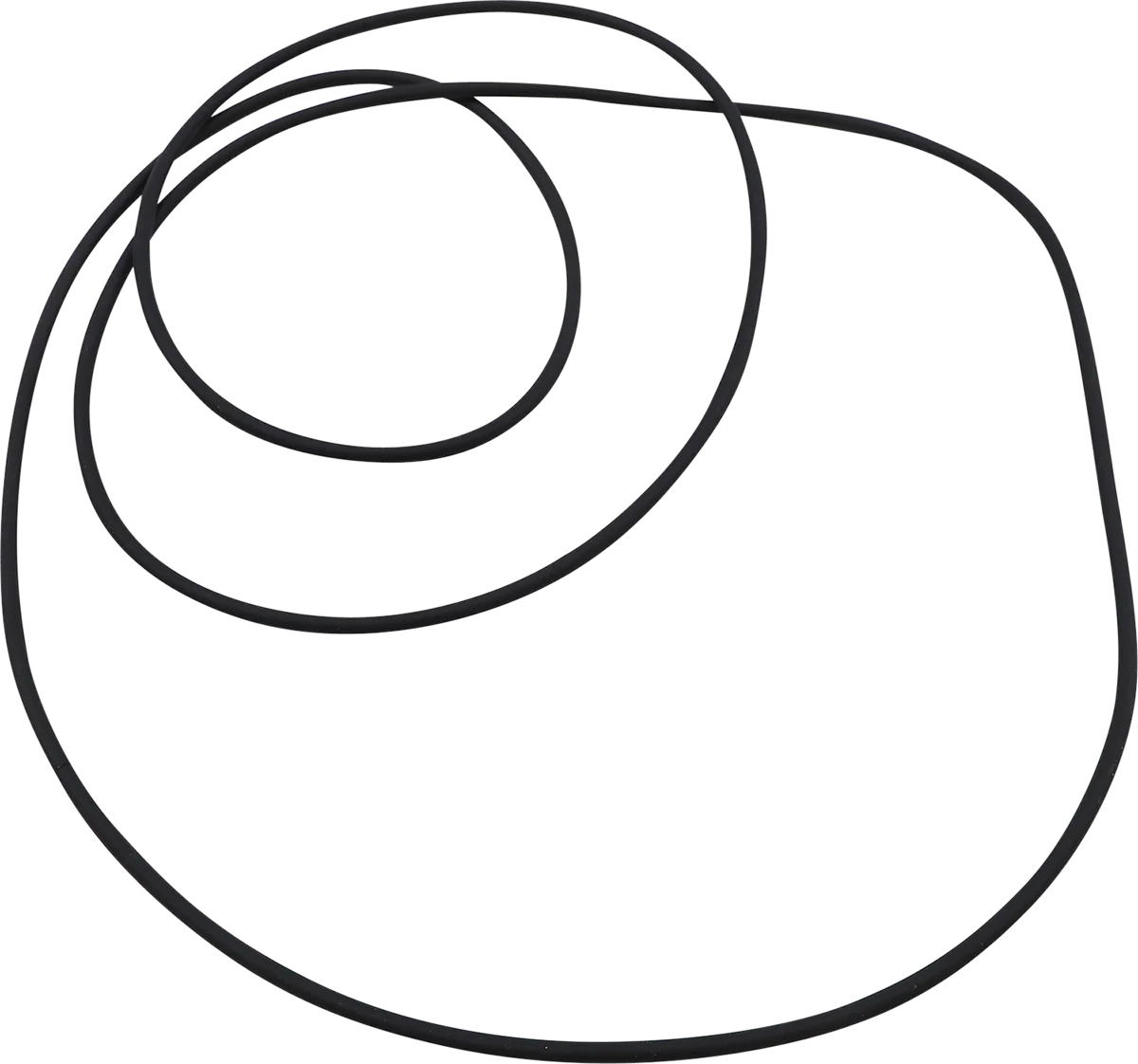 MOOSE UTILITY Clutch Cover Gasket Seal - Polaris 100-4540-PU