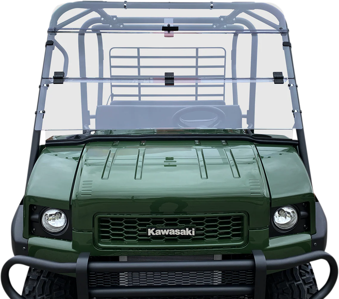 MOOSE UTILITY Full Folding Windshield - Deluxe - Mule V000278-12200M