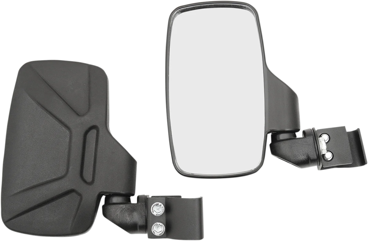 MOOSE UTILITY Mirrors - Side View - Rectangle - Black 56-18083A - Image 2