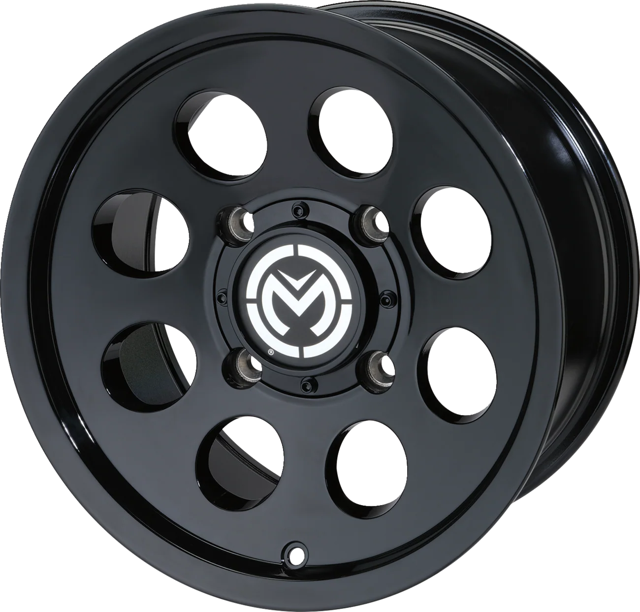 MOOSE UTILITY Wheel - 26X - Front/Rear - Black - 14x7 - 4/136 - 4+3 26MO147136GB4