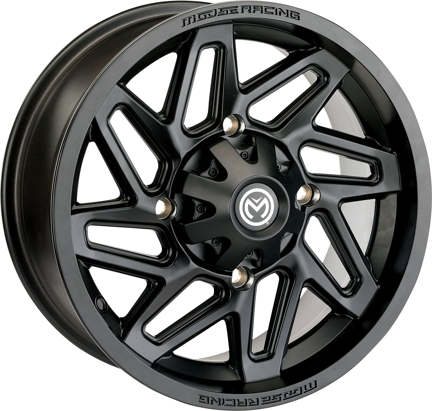 MOOSE UTILITY Wheel - 361X - Front/Rear - Black - 14x7 - 4/136 - 5+2 361MO147136MB55