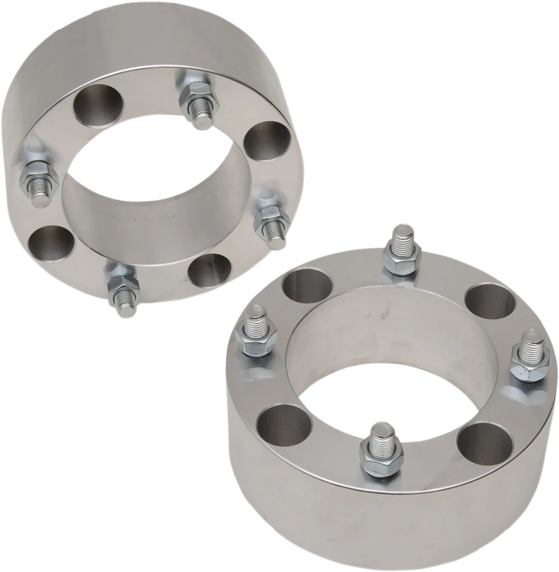 MOOSE UTILITY Wheel Spacers - with Studs - 4/156 - 2-1/2" - 12 mm x 1.25 MO41564156-2.5-12