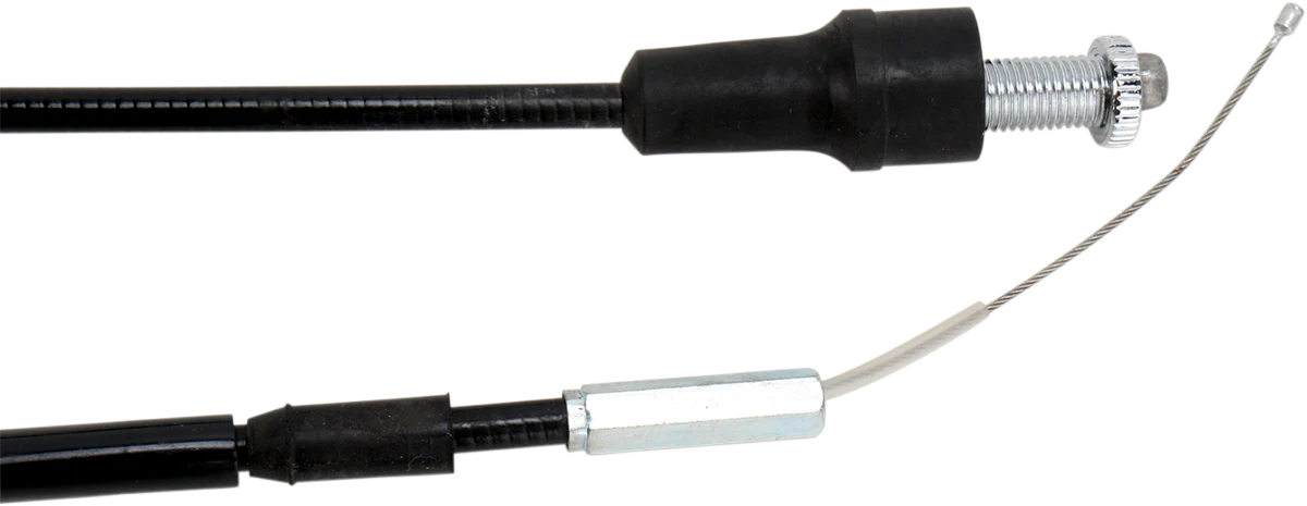 MOTION PRO Black Vinyl Throttle Cable - Pull - +2" - Yamaha 05-0383