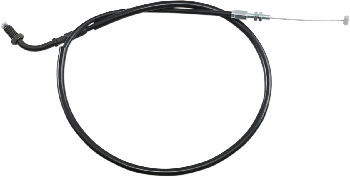 MOTION PRO Black Vinyl Throttle Cable - Pull - Honda 02-0007
