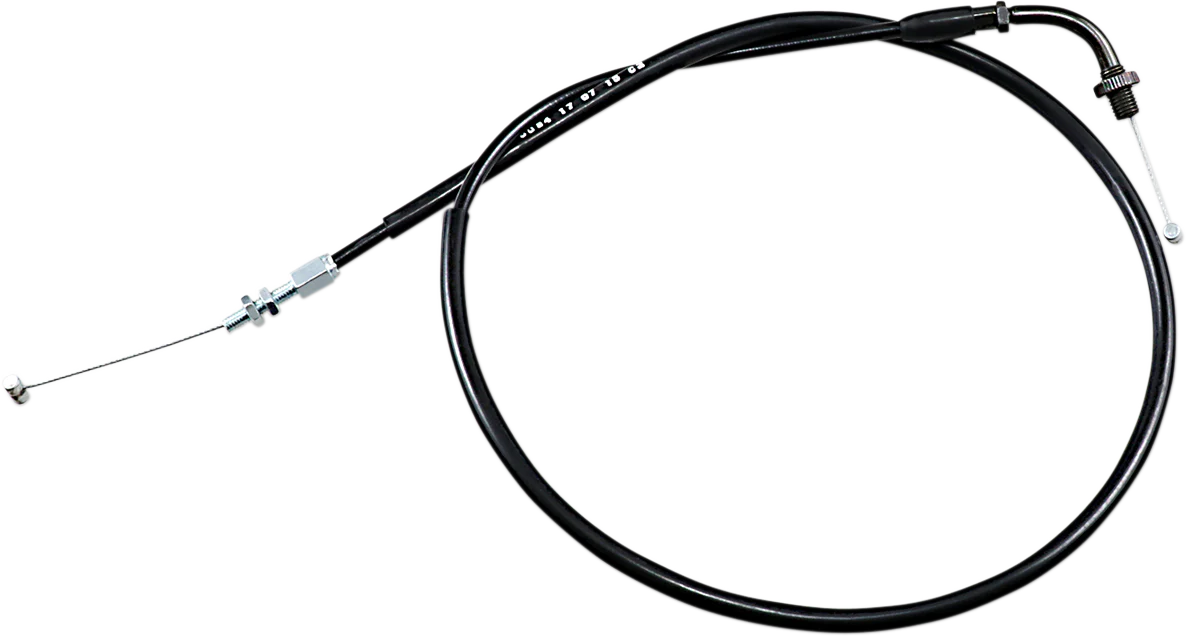 MOTION PRO Black Vinyl Throttle Cable - Pull - Honda 02-0094