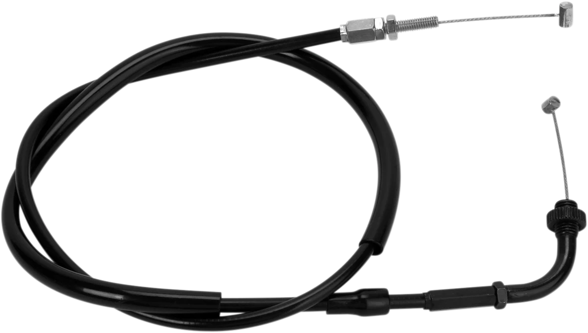 MOTION PRO Black Vinyl Throttle Cable - Pull - Honda 02-0096