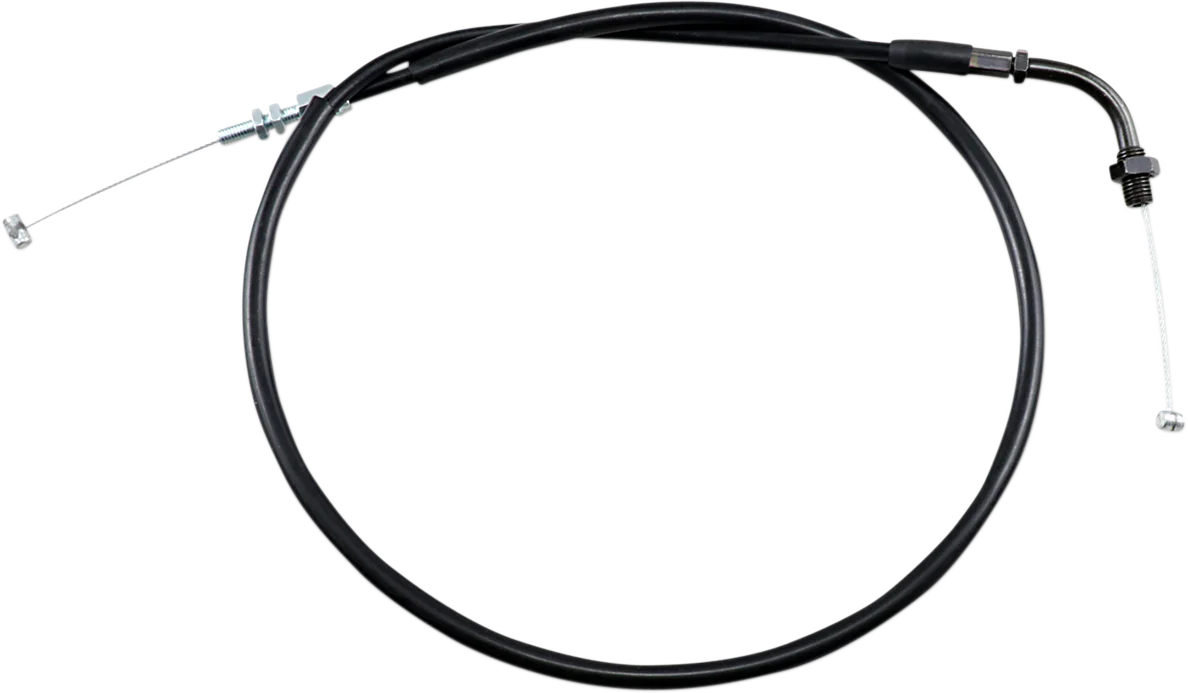 MOTION PRO Black Vinyl Throttle Cable - Pull - Honda 02-0155