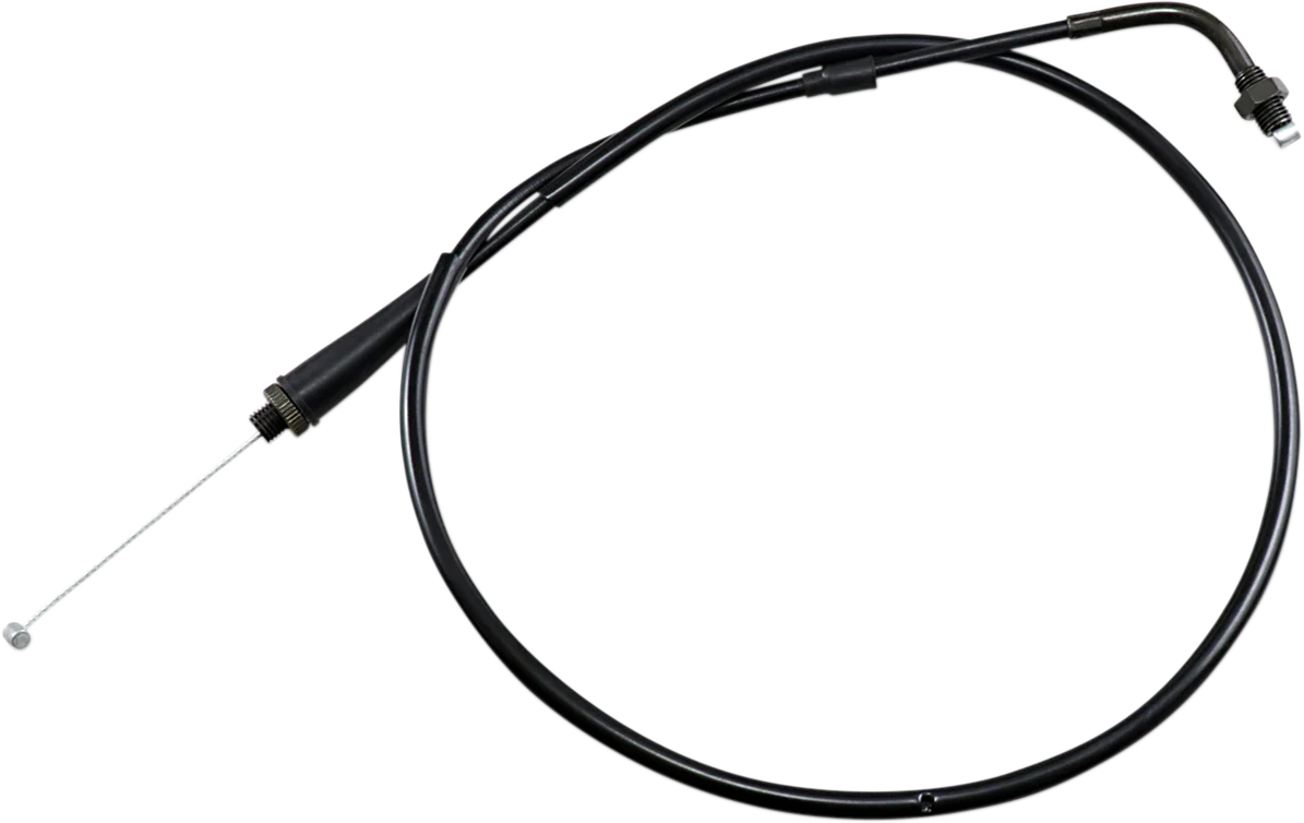 MOTION PRO Black Vinyl Throttle Cable - Pull - Honda 02-0381