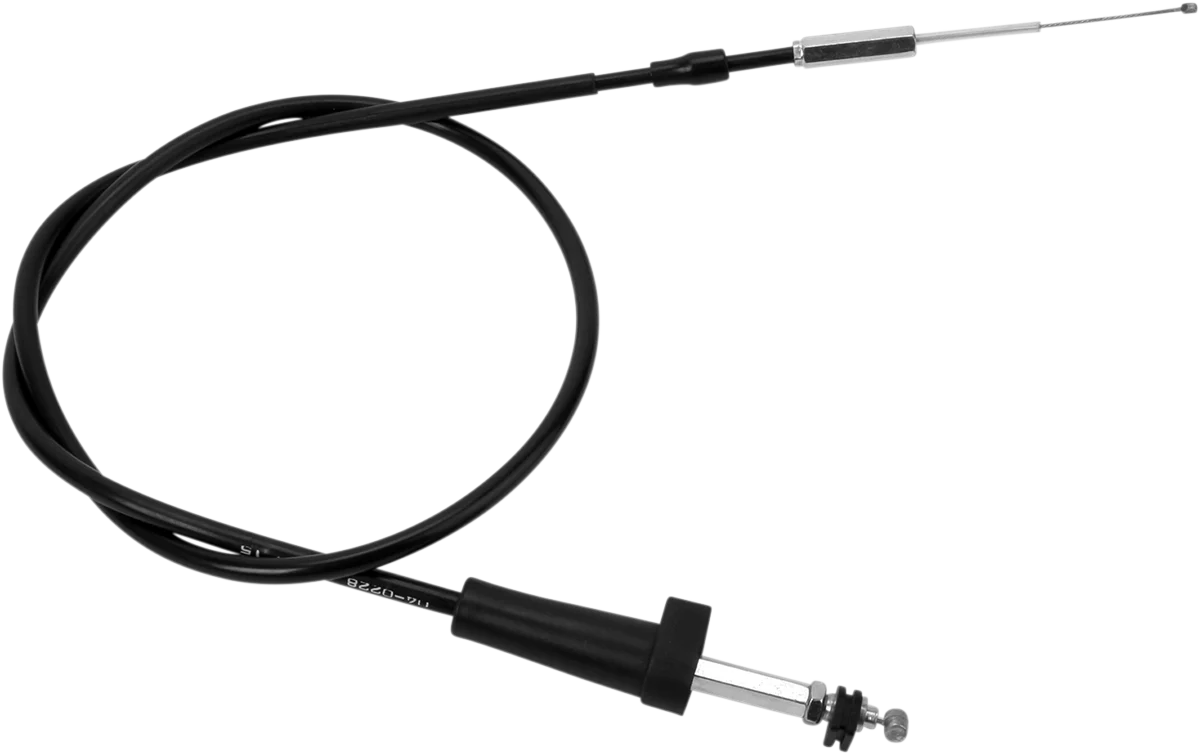 MOTION PRO Black Vinyl Throttle Cable - Pull - Kawasaki/Suzuki 04-0228