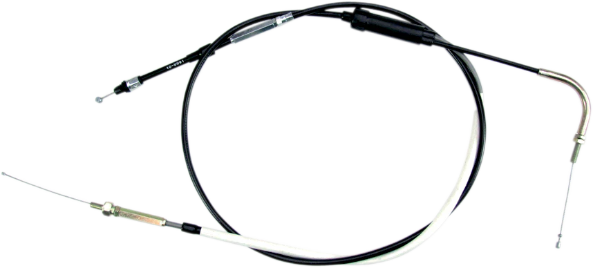 MOTION PRO Black Vinyl Throttle Cable - Pull - Polaris 10-0091