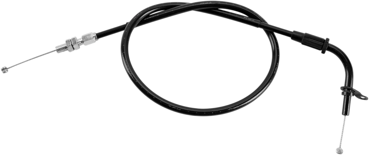 MOTION PRO Black Vinyl Throttle Cable - Pull - Suzuki 04-0225