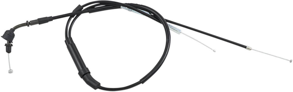 MOTION PRO Black Vinyl Throttle Cable - Pull - Yamaha 05-0405