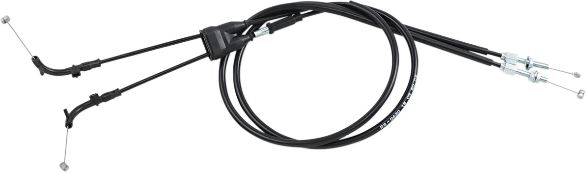 MOTION PRO Black Vinyl Throttle Cable - Push/Pull 03-0430
