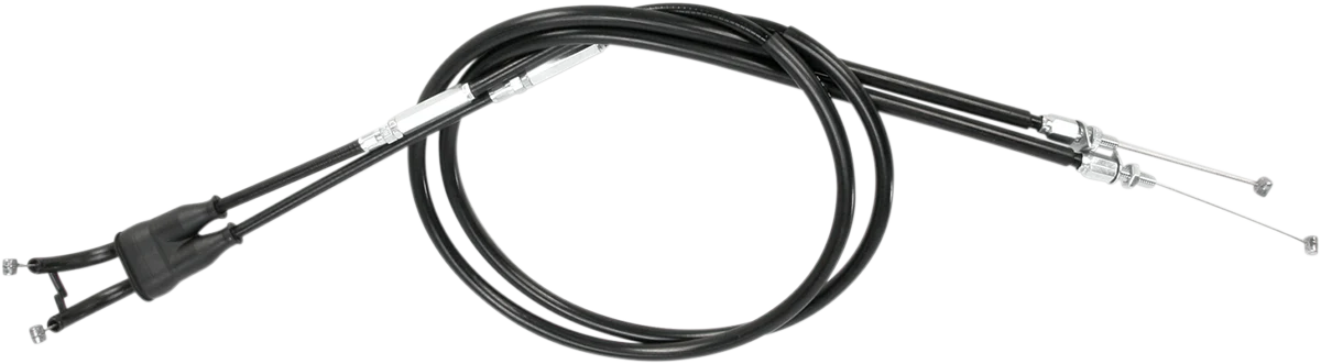 MOTION PRO Black Vinyl Throttle Cable - Push/Pull - Kawasaki 03-0428