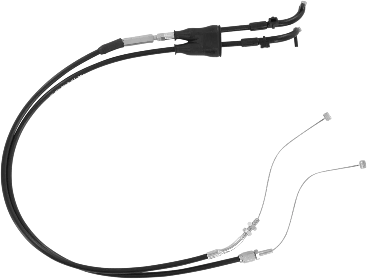 MOTION PRO Black Vinyl Throttle Cable - Push/Pull - Yamaha 05-0346
