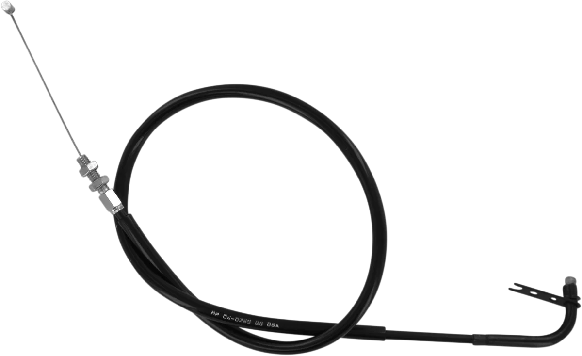 MOTION PRO Black Vinyl Throttle Cable - Push - Suzuki 04-0285
