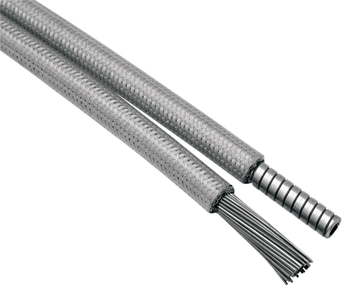 MOTION PRO Clutch Cable - Longitudinally Wound - Stainless Steel 67-0402
