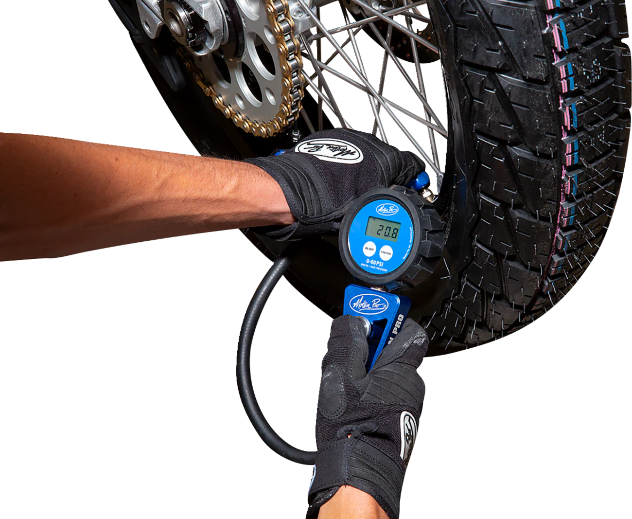 MOTION PRO Tire Pressure Gauge - Digital - 60 psi 08-0751 - Image 3