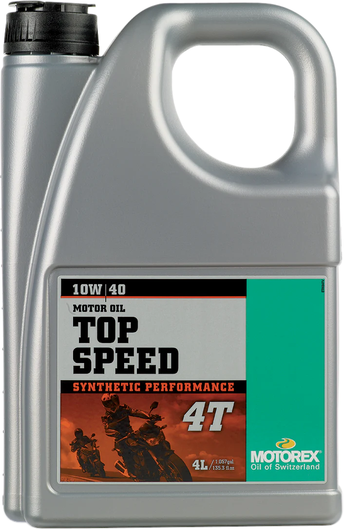 MOTOREX Top Speed Synthetic 4T Engine Oil - 10W-40 - 4L 304973