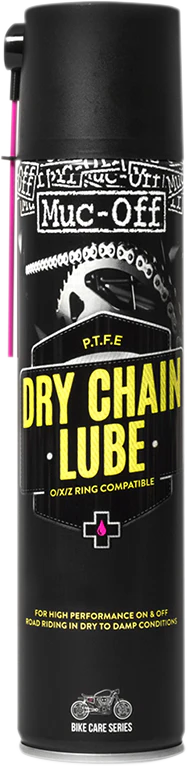 MUC-OFF USA Dry PTFE Chain Lube - 400ml - Aerosol 649US