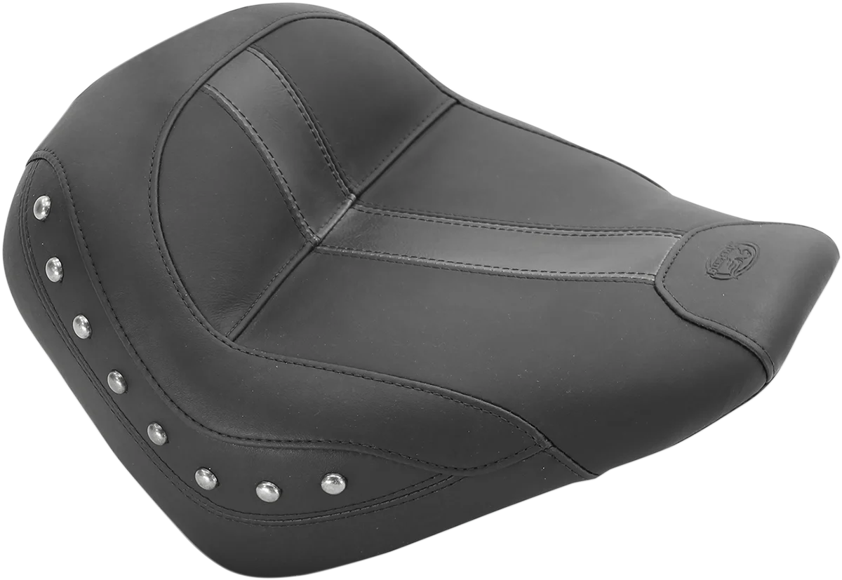 MUSTANG Solo Seat - Black - Vinyl - Studded - Scout '15-'24 75390