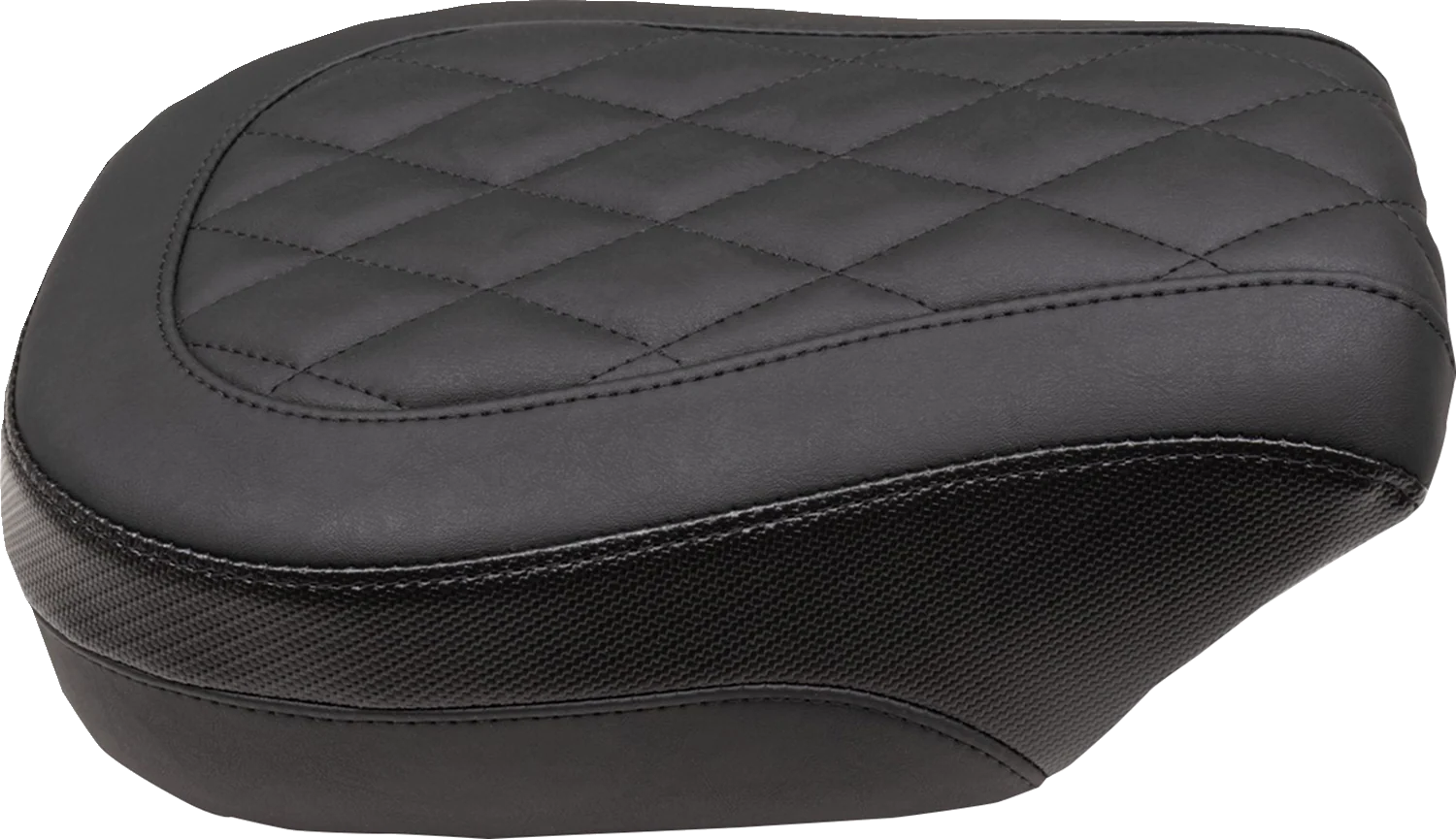 MUSTANG Solo Touring Seat - Passenger - Black - Diamond Stich - Chief '22-'23 88204
