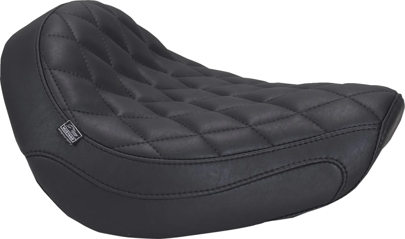 MUSTANG Tripper™ Solo Seat - Diamond Stitch - Black Thread - Honda Rebel '17-'25 84004