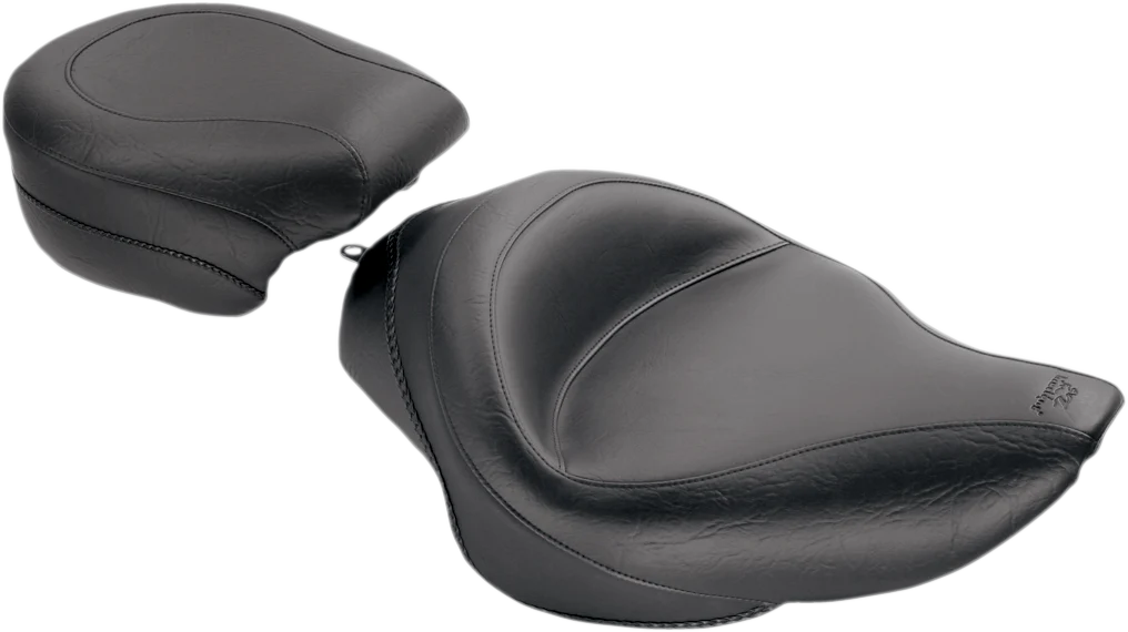 MUSTANG Wide Rear Seat - Smooth - Black - XL '04-'21 76507