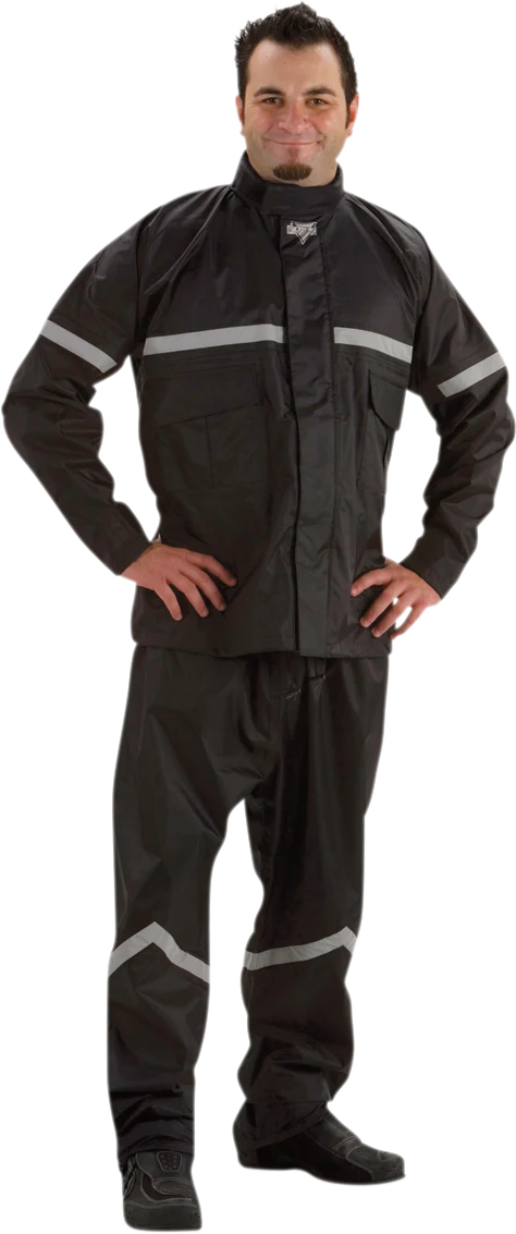 NELSON RIGG SR-6000 Stormrider Rainsuit - Black - Large SR-6000-BLK-03L - Image 2
