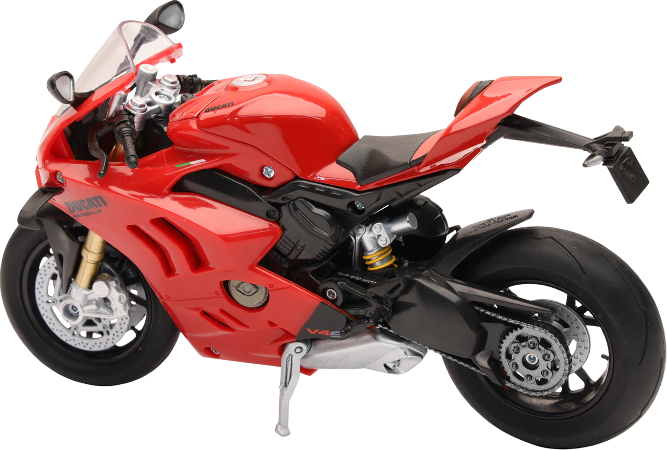 NEW RAY TOYS Ducati Panigale V4 S - 1:12 Scale - Red 58253 - Image 4