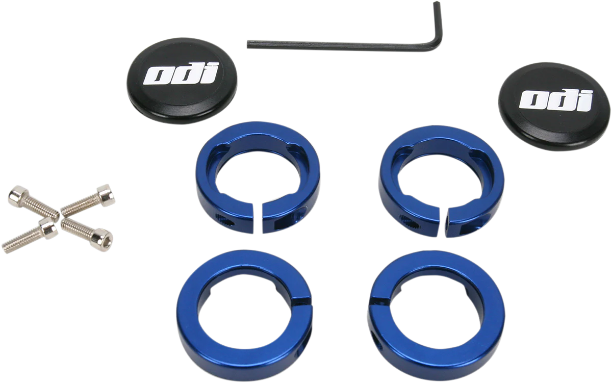 ODI Clamps - Lock Jaw - Blue D70LJU