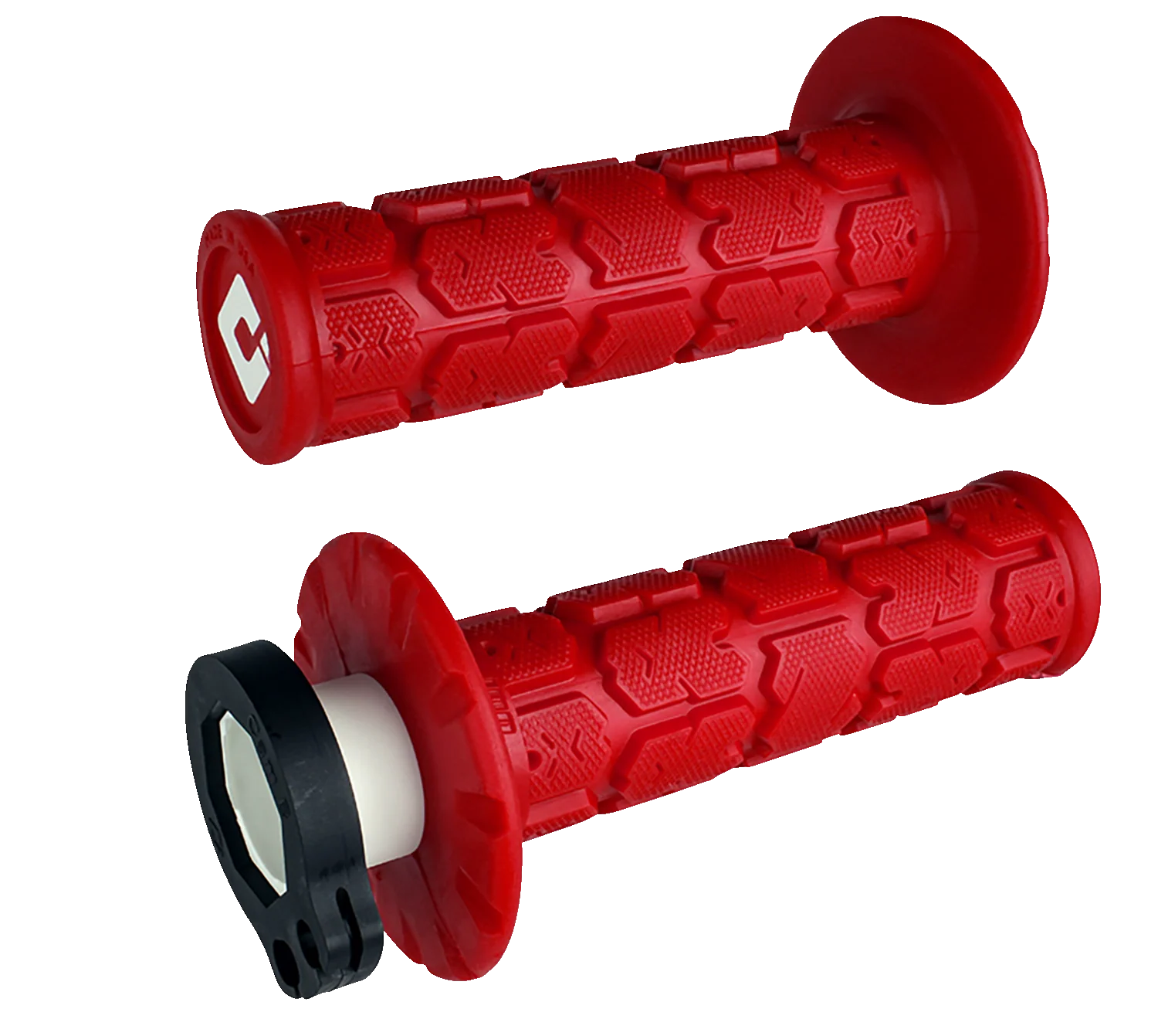 ODI Grips - Rogue - MX - Lock-On - Dark Red H36RGDR