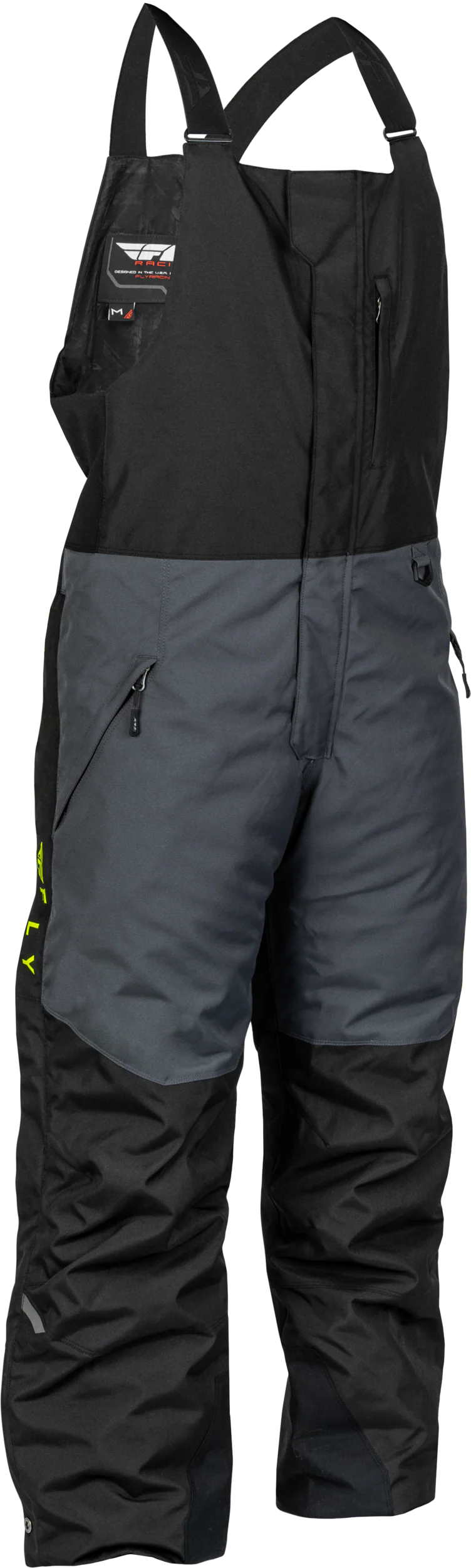 Fly Racing - Outpost Bib Black/Grey/Hi Vis 2x