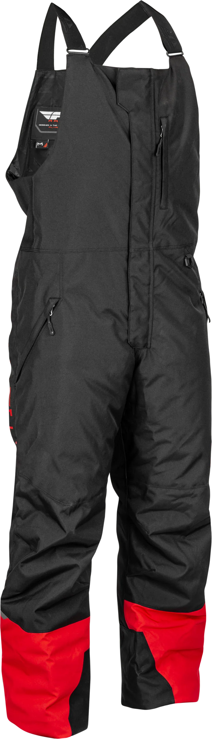 Fly Racing - Outpost Bib Black/Red 2x