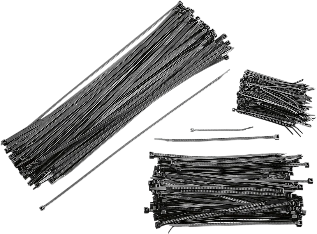 PARTS UNLIMITED Cable Tie - 5-1/2" Black - 100-Pack O10-0010-100