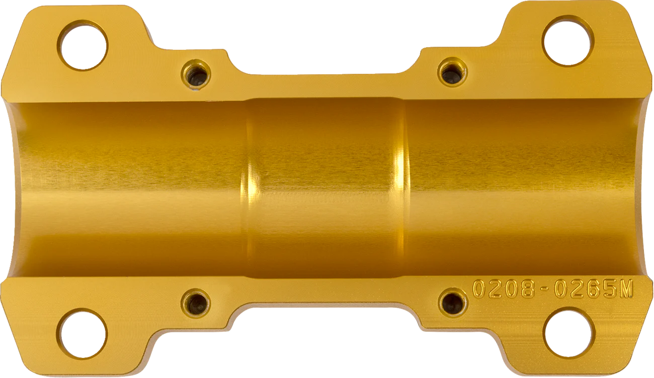 PERFORMANCE MACHINE (PM) Adapter - Gauge Relocation Kit - Gold Ops? 0208-2196-SMG - Image 2