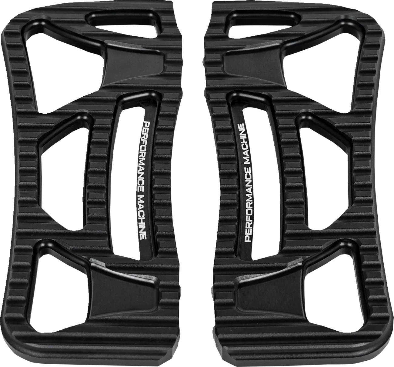 PERFORMANCE MACHINE (PM) Drifter Floorboards - Rider - Black Ops - FL 0036-1025-SMB - Image 2