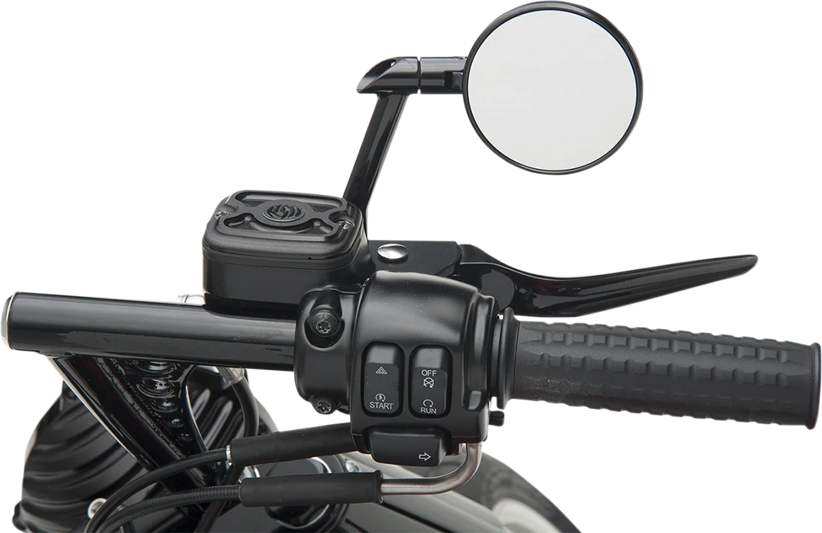 PERFORMANCE MACHINE (PM) Mirror - Vision - Side View - Round - Black/Contrast Cut - Left/Right 0064-2035-BM