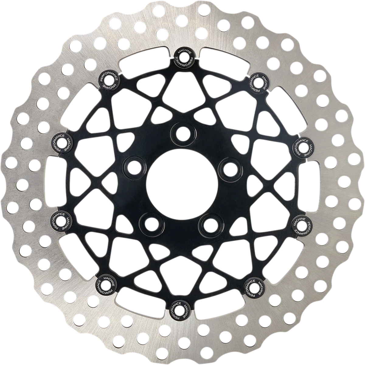 PERFORMANCE MACHINE (PM) Speedstar Rotor - Front - 11.8" - Black 0133-1809S-B